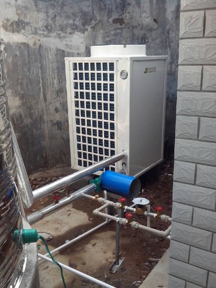 6p热泵 学校热泵工程